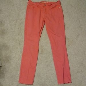 Old Navy Women's "Sweet Heart" Jeans. Size 6 Regular. Coral.